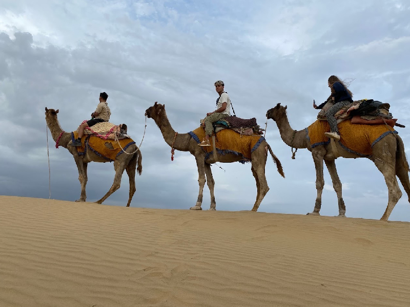 Camel Safari in Jaisalmer