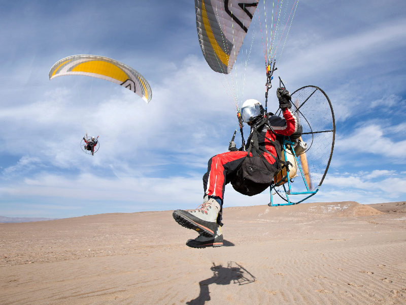 Paramotoring in the Jaisalmer